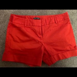 Express high wasted shorts